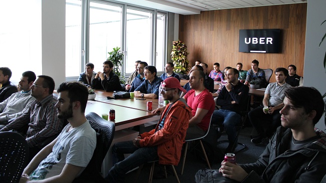 telerik academy alpha students at - uber bulgaria